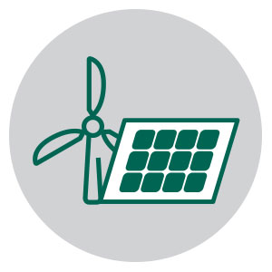 Wind Solar Project Management icon