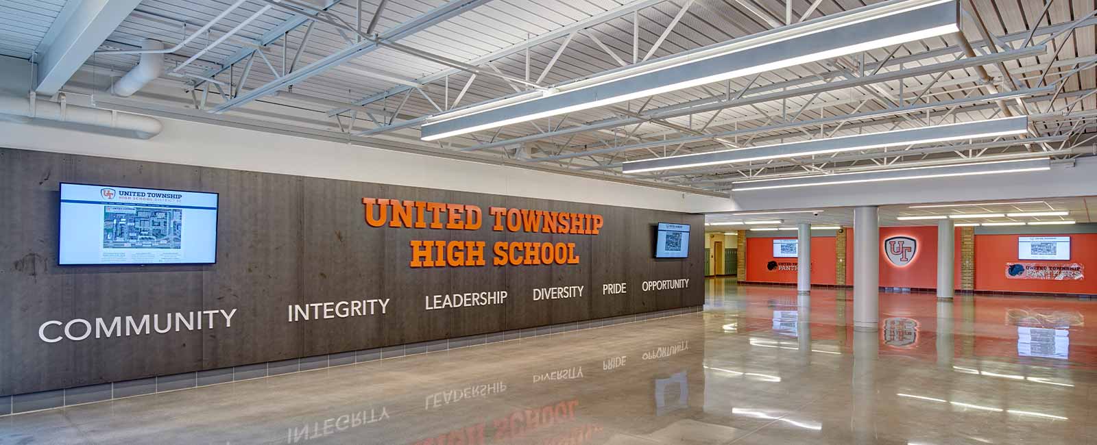 United Township High School – Student Life Center