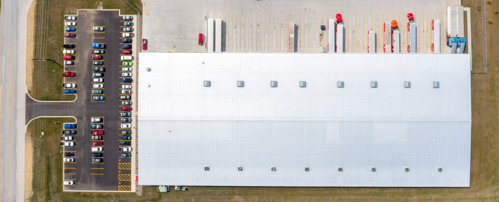 Atlantic Coca-Cola Bottling Company Arial Shot