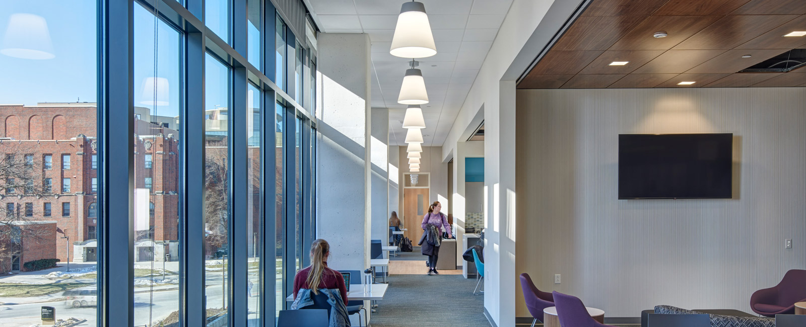 University of Iowa – College of Pharmacy Hallway