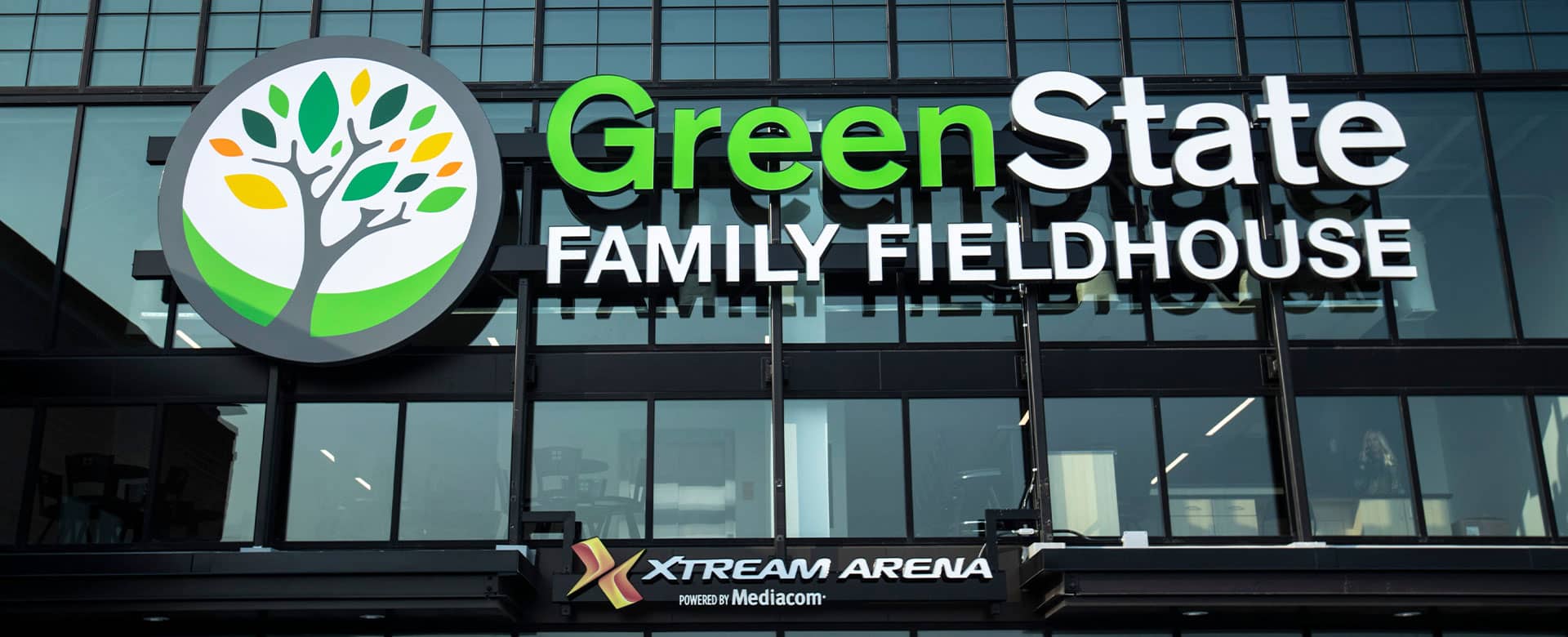 Xtream Arena and GreenState Family Fieldhouse