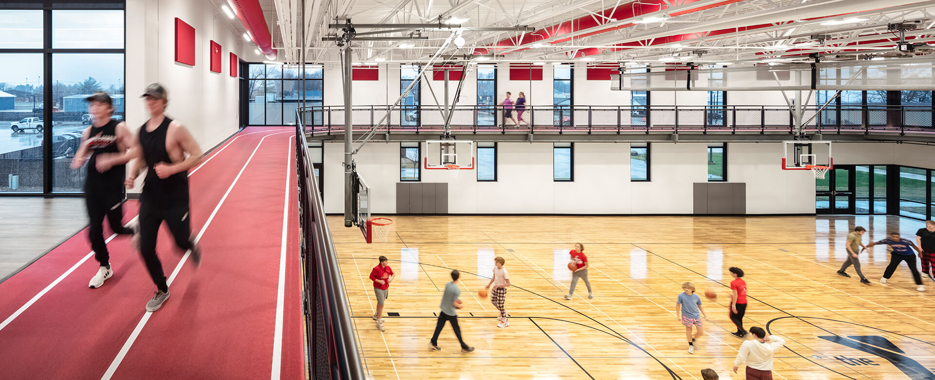 YMCA Eldridge Basket Ball Court