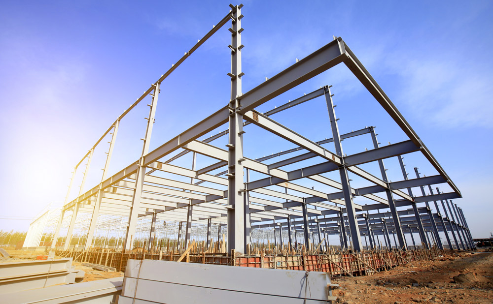 steel framework for building