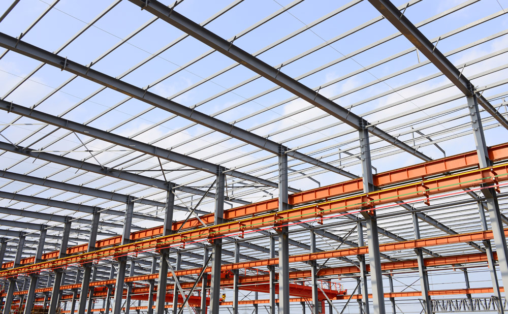 steel framework for building