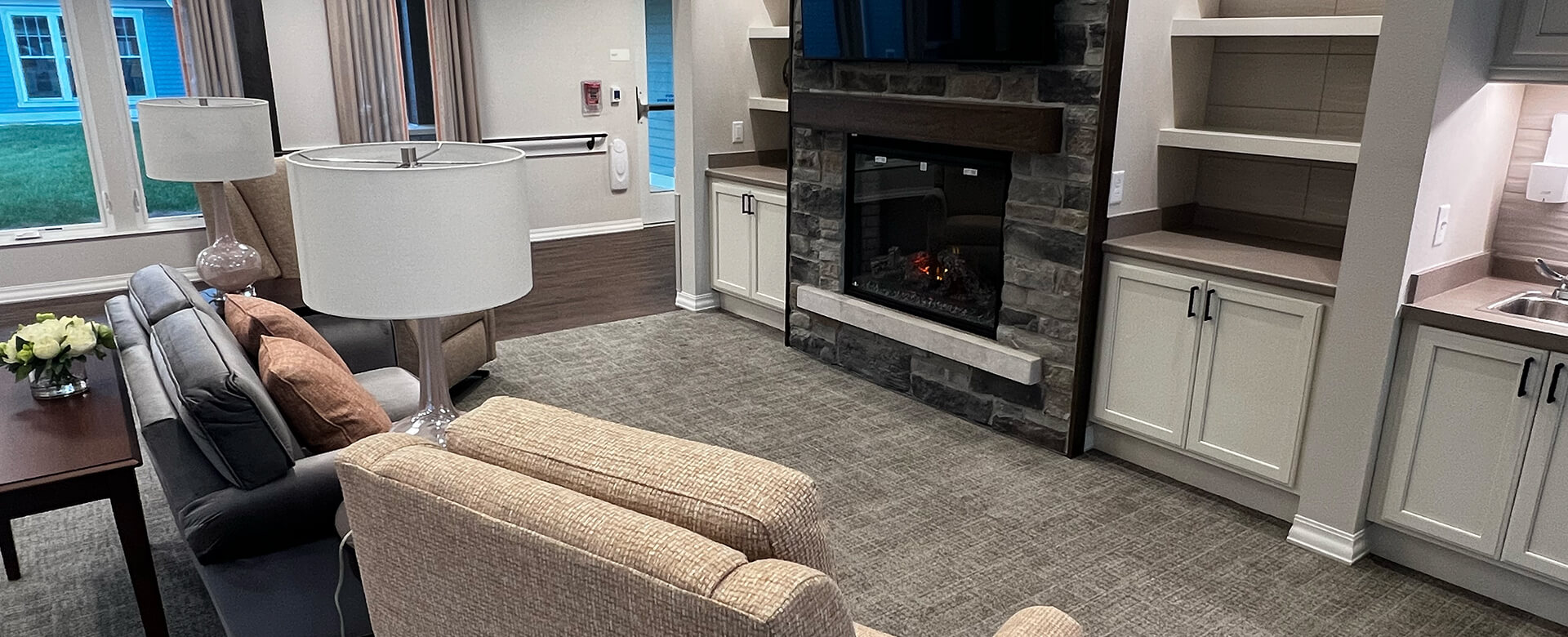 Story County Medical Senior Care entertainment area